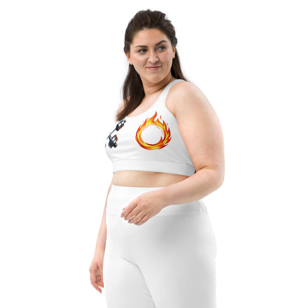 PulseXO Sports bra White