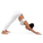 PulseXO White Chat Shit Sports bra